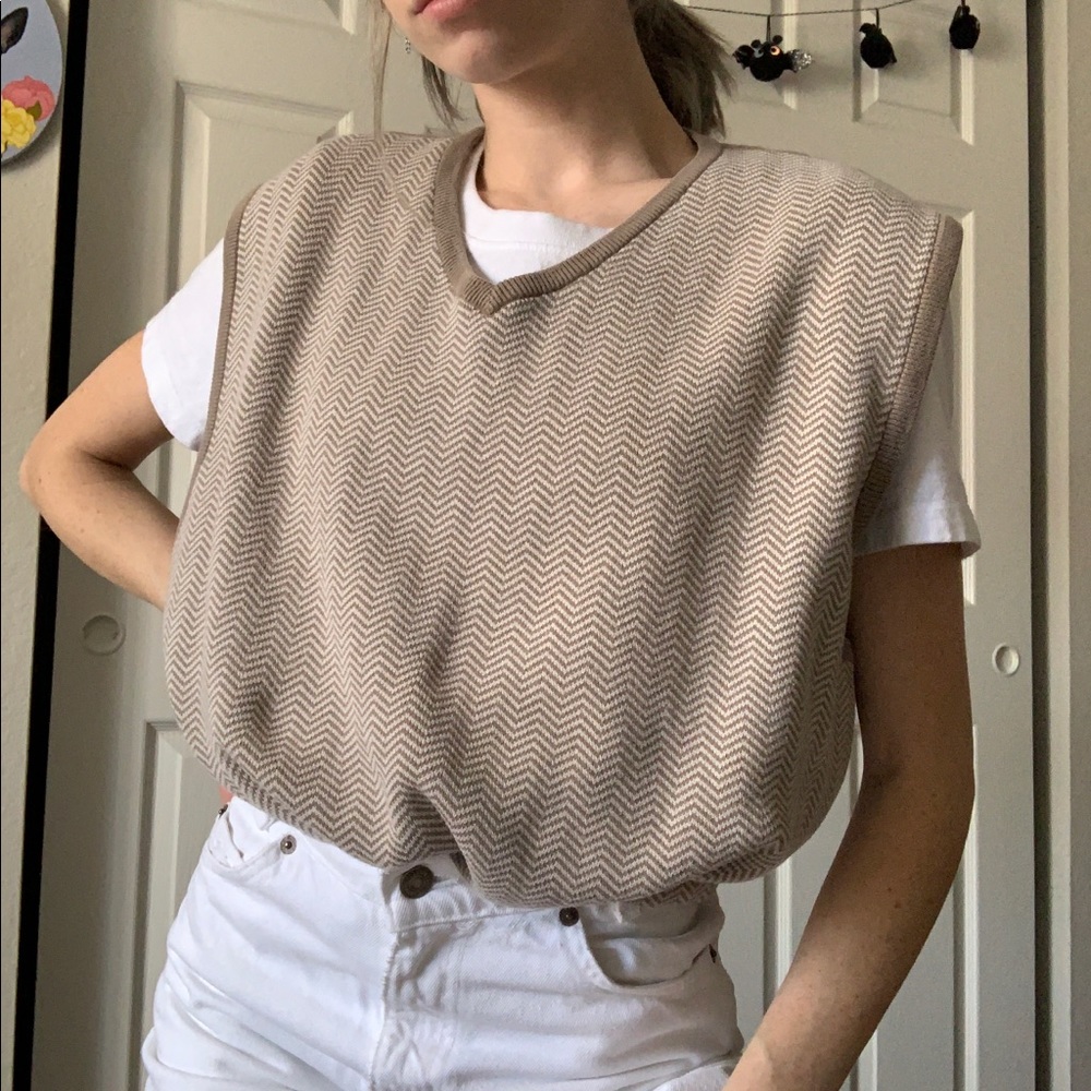 VINTAGE / sweater vest